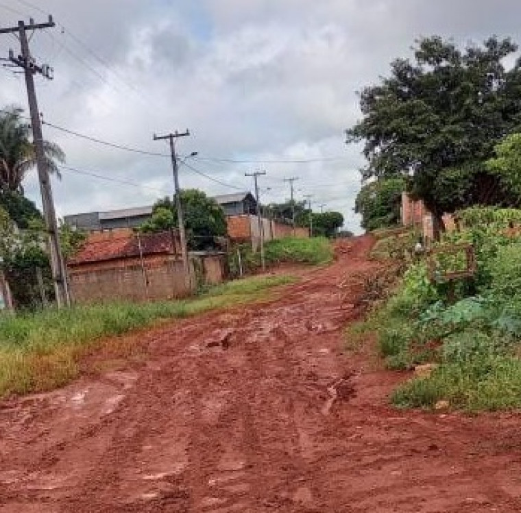 Situação da Rua 26 no Setor Nova Araguaína.