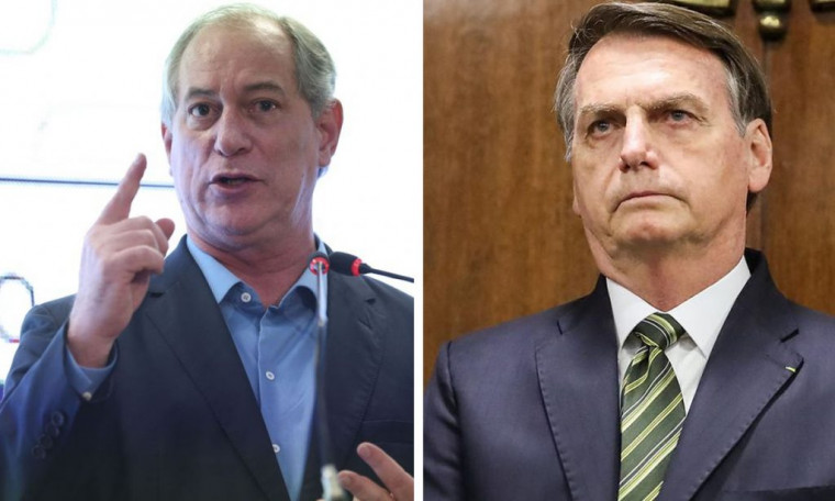 Ciro Gomes e Jair Bolsonaro