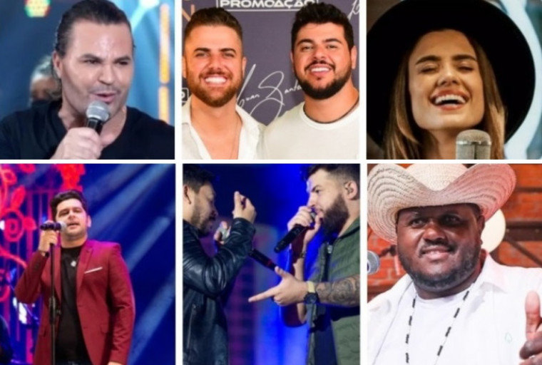 Cantores confirmados