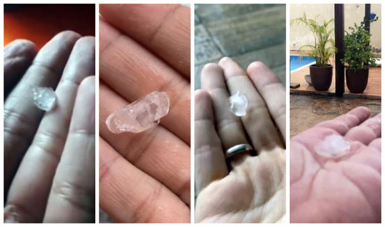 Apesar da surpresa, a chuva não causou maiores incidentes
