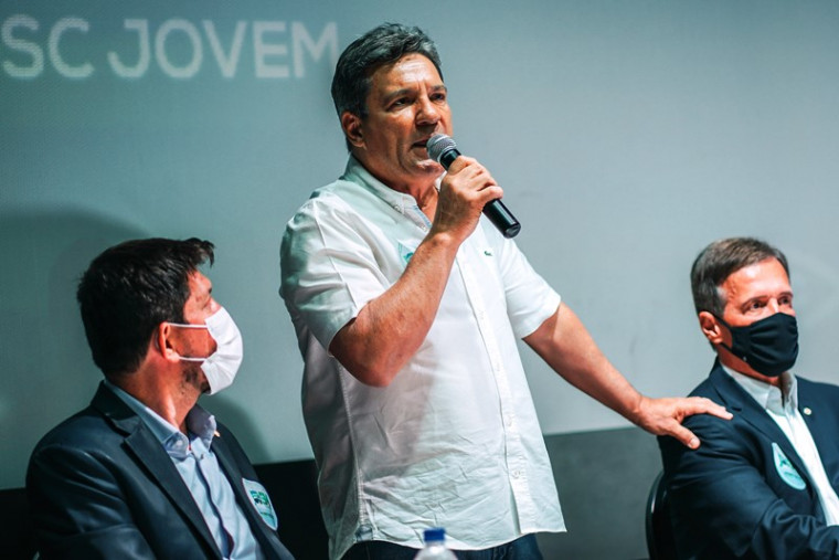 Osires Damaso durante evento do PSC em Araguaína