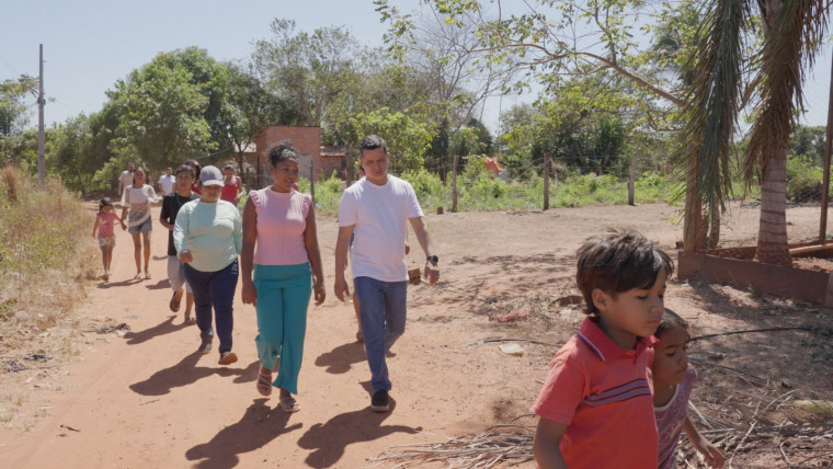 O Setor Deus é Fiel fica a 3 km do centro da cidade