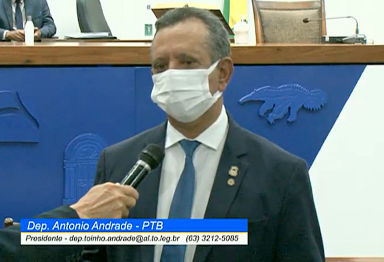 O deputado não encontrou dificuldades para ser reconduzido a presidência da AL