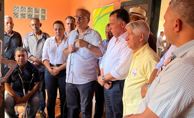Foto durante a convenção do MDB em Palmas