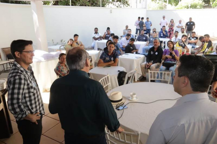 Reunião também contou com a presença de professores de artes marciais