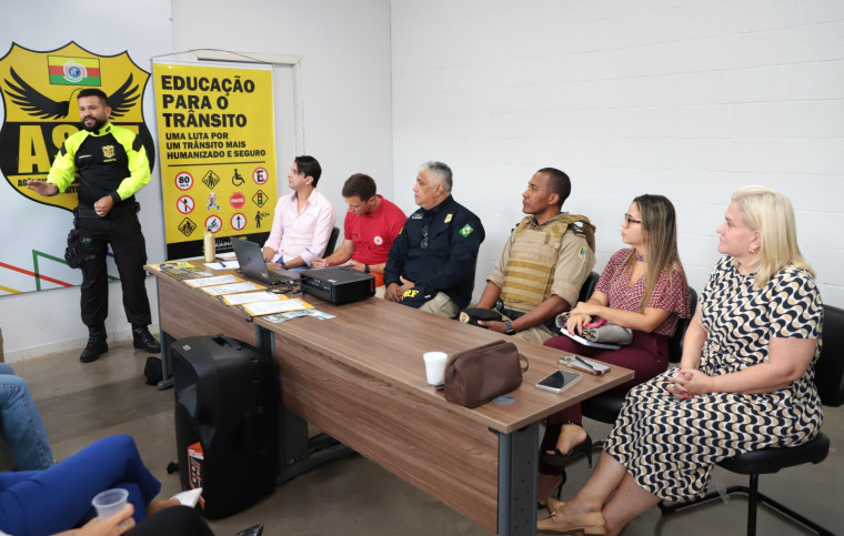 Reunião de alinhamento das forças de segurança