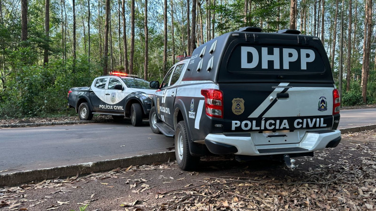Suspeito foi encaminhado para a Unidade Penal local