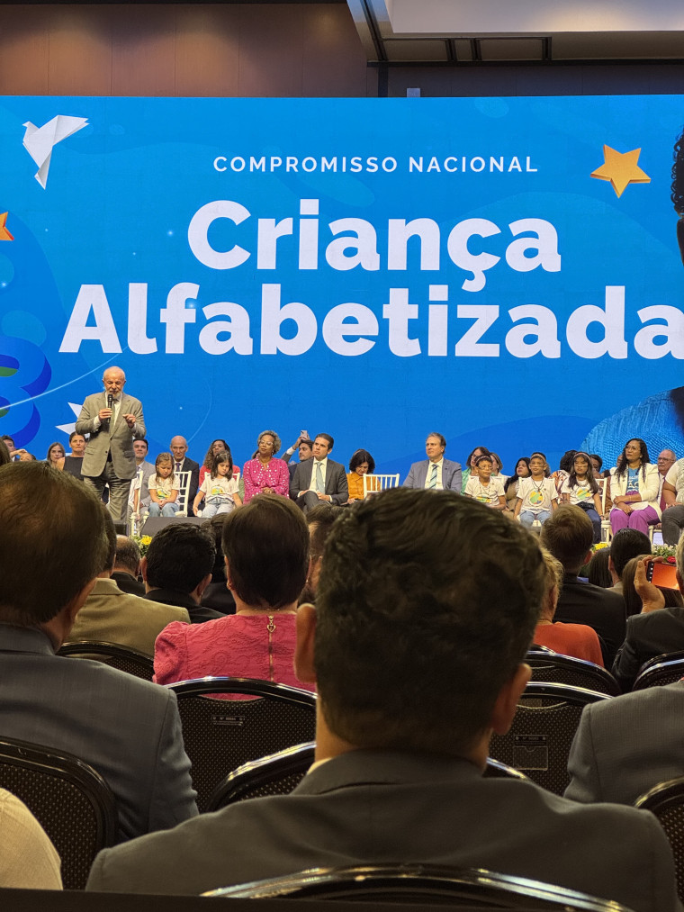 Cerimônia teve a presença do presidente Lula.