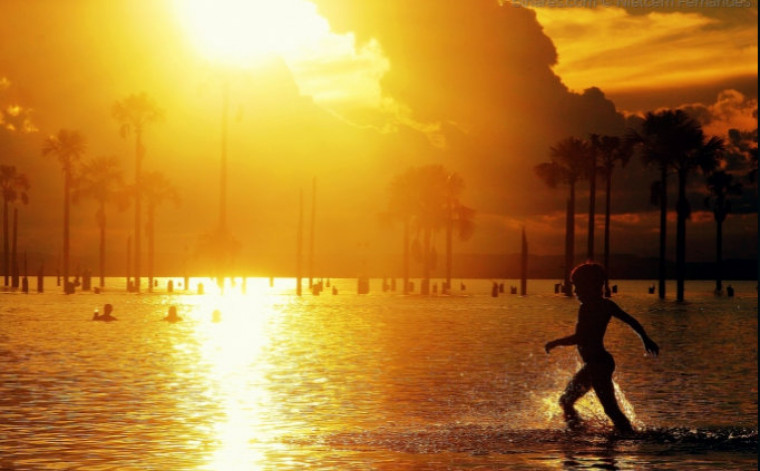 A maior temperatura registrada no Tocantins no município de Peixe, 40,2°C