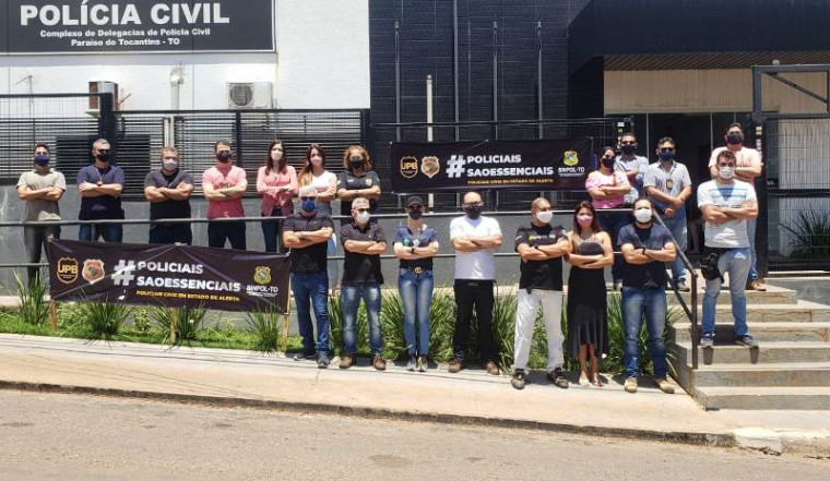 Protesto em Paraíso do Tocantins