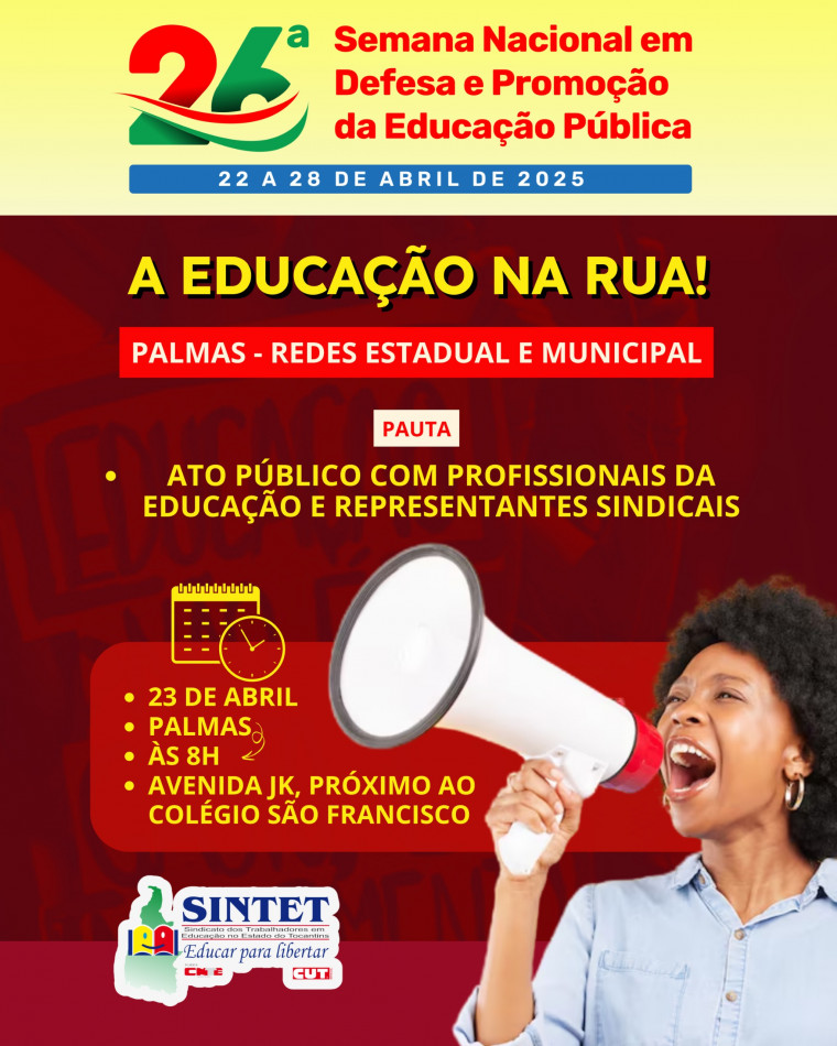 Paralisação no Tocantins