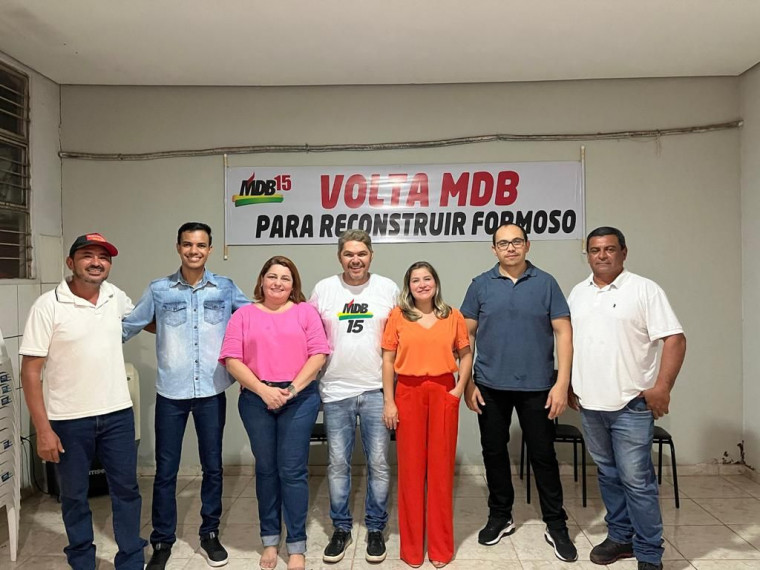 Ronison Parente afirmou que chegou a hora do partido voltar a administrar Formoso