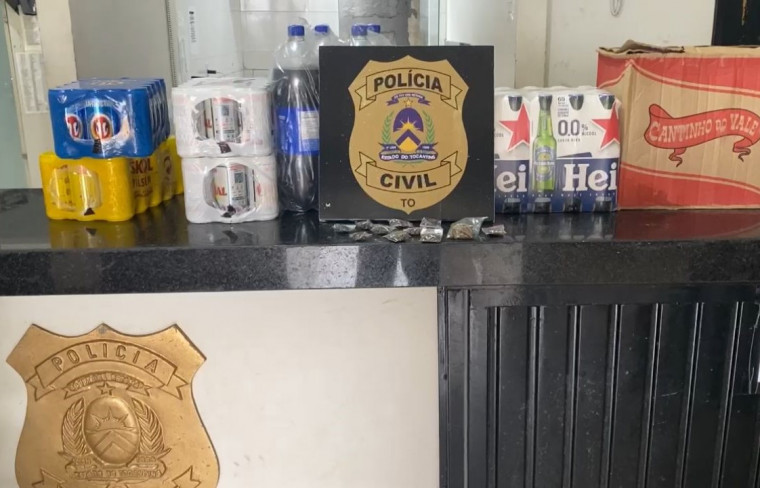 Polícia Civil recuperou vários produtos furtados e apreendeu duas motocicletas