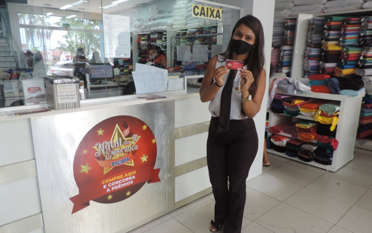 Adesivo da campanha identifica a loja participante