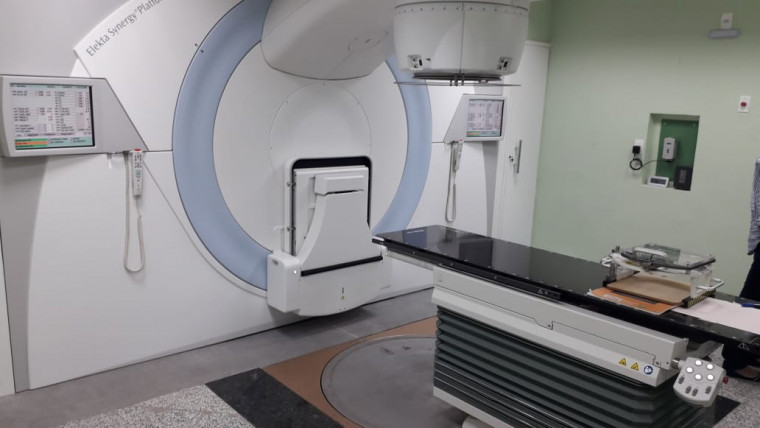 Máquina de radioterapia em Araguaína