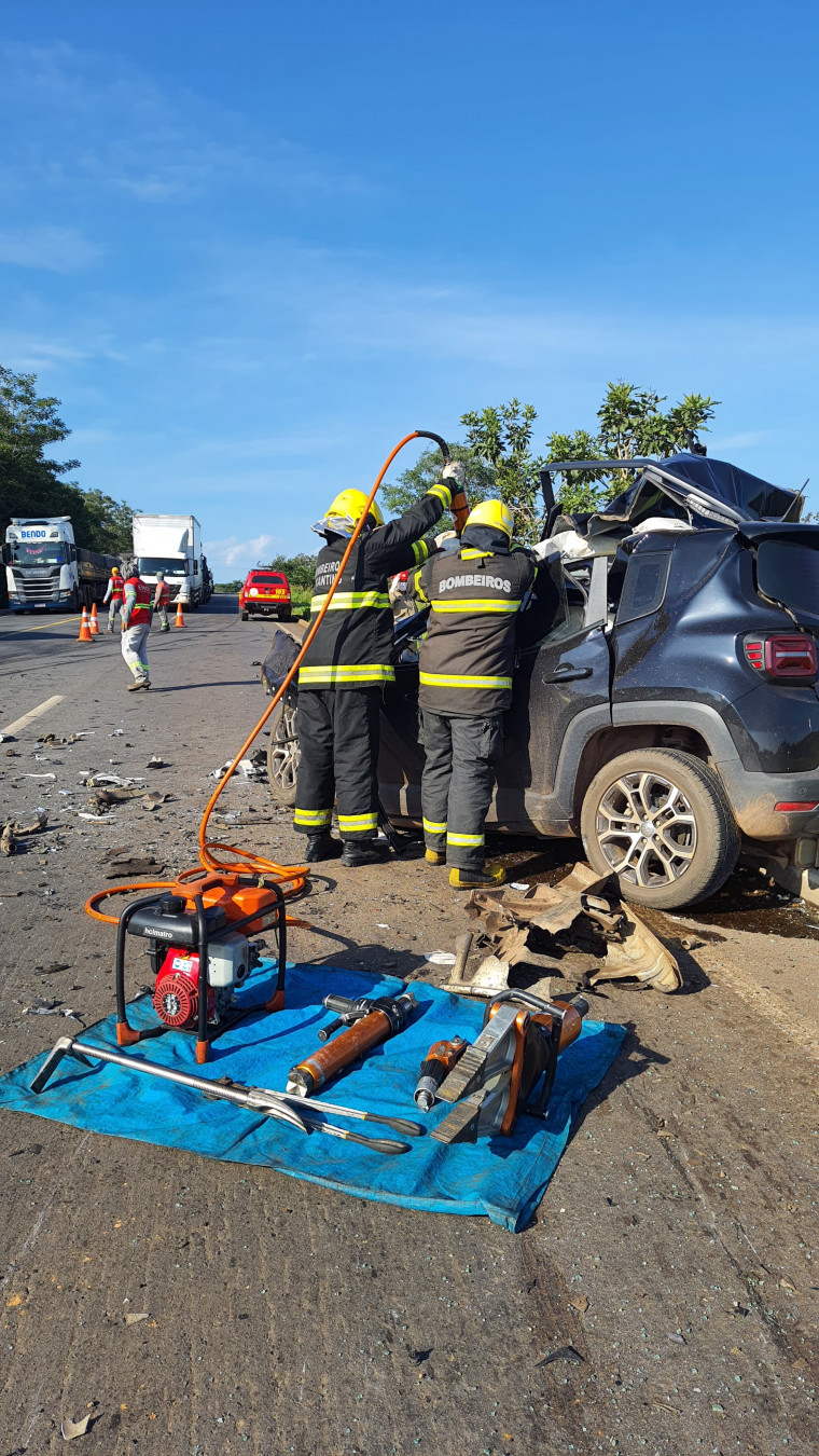 Acidente fatal na BR 153