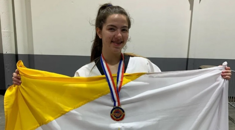 Atleta garantiu vaga para campeonato no México, em abril.