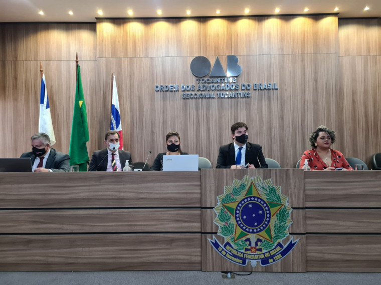 "Retrocesso", disse o presidente da OAB/TO, Gedeon Pitaluga