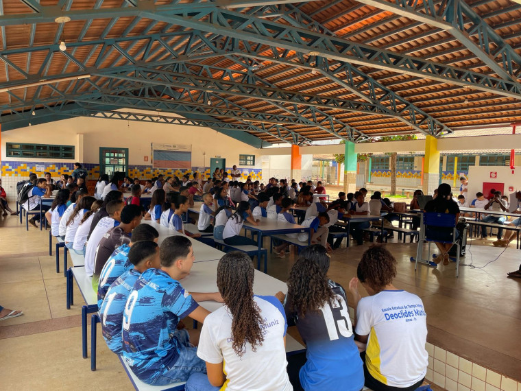 Palestra falou sobre os riscos da gestação precoce.