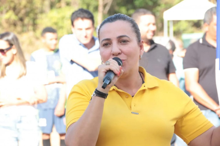 Dulce Miranda esteve em Miracema neste domingo.