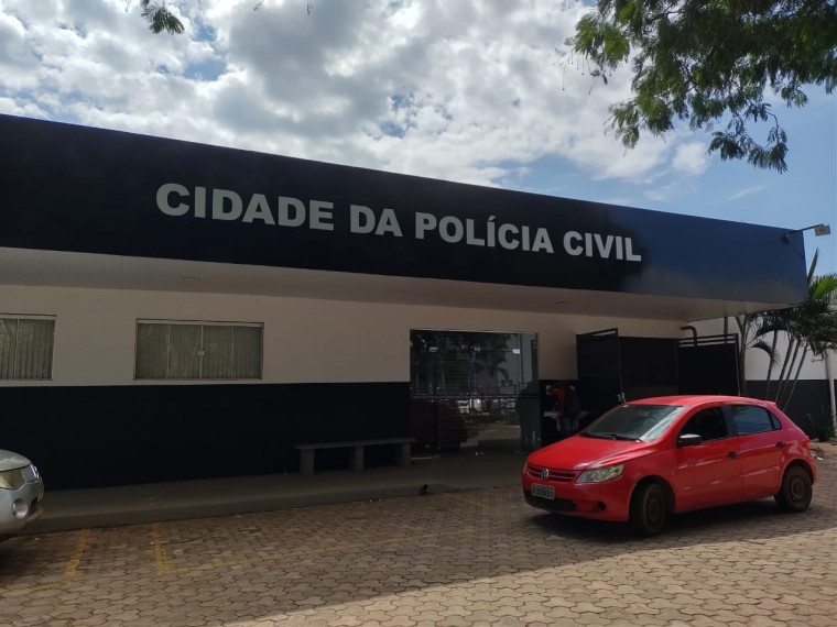 Sede da Cidade da Polícia Civil, em Palmas.