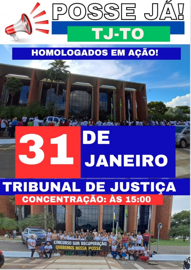 Manifestação será em frente ao Tribunal de Justiça