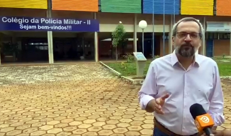 O ministro veio a capital para acompanhar o andamento do Exame e anunciar o tema da redação