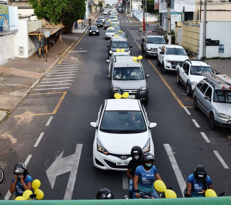 Ação faz parte do Setembro Amarelo