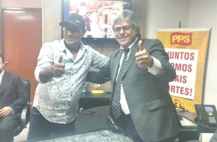 Dito Rosa é deputado Eduardo do Dertins, presidente do Cidadania