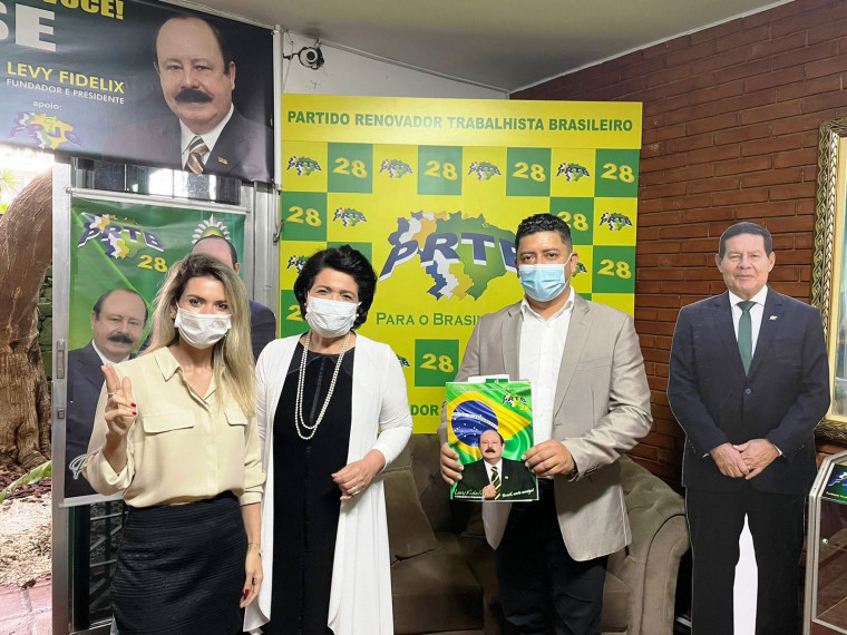 Novo presidente do PRTB no Tocantins com direção nacional do partido