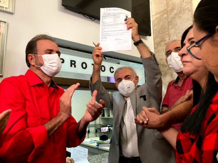 Registro de candidatura de Paulo Mourão no TRE-TO