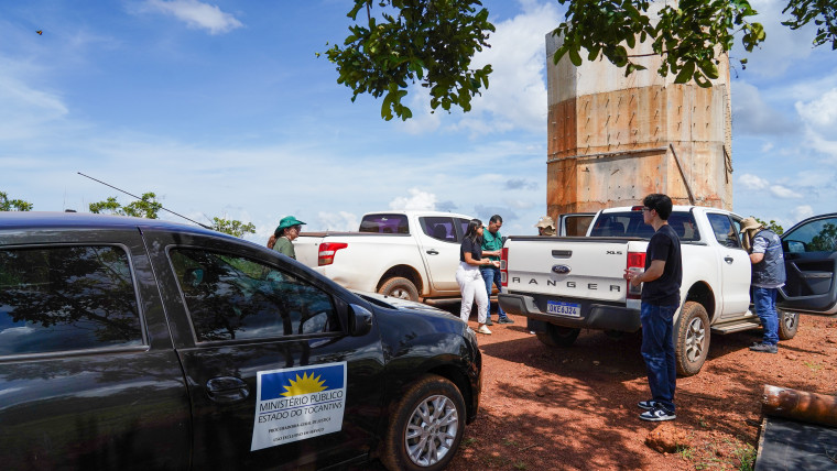 MPTO pretende acompanhar os fatos e monitorar as ocupações existentes no local.