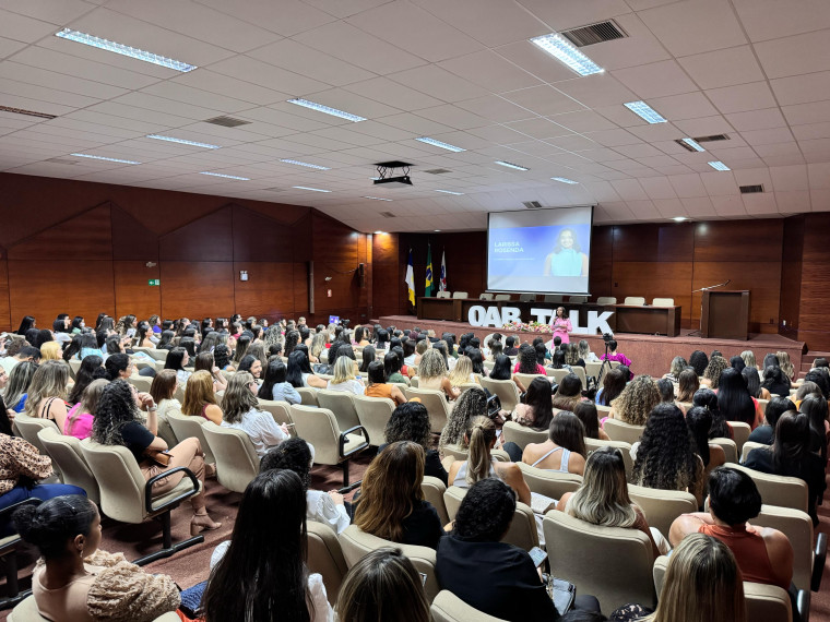 Evento da OAB voltado para mulheres advogadas.