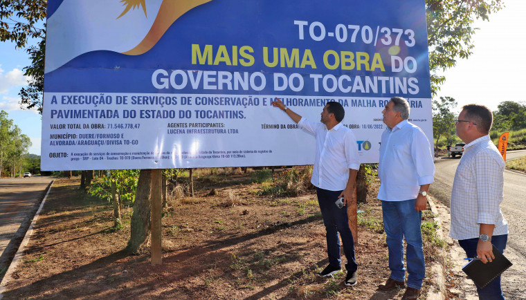 Obras de recuperação de rodovias estaduais
