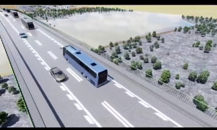 Construtora responsável pela obra mostrou vídeo da nova ponte.