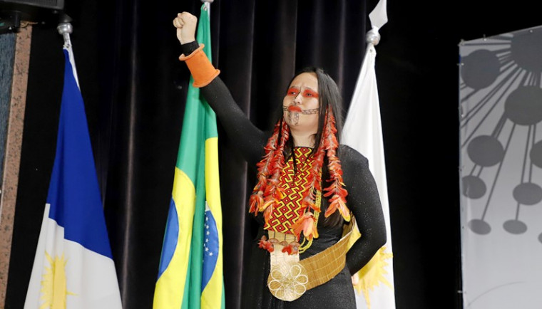 Secretária de Estado de Povos Originários e Tradicionais, Narubia Werreria