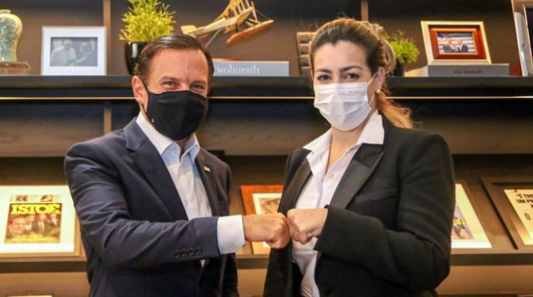 A prefeita também agradeceu o apoio da militância do partido no Tocantins