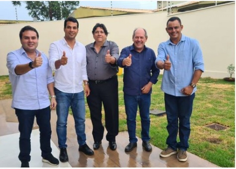 Irajá durante encontro com Dimas em Araguaína