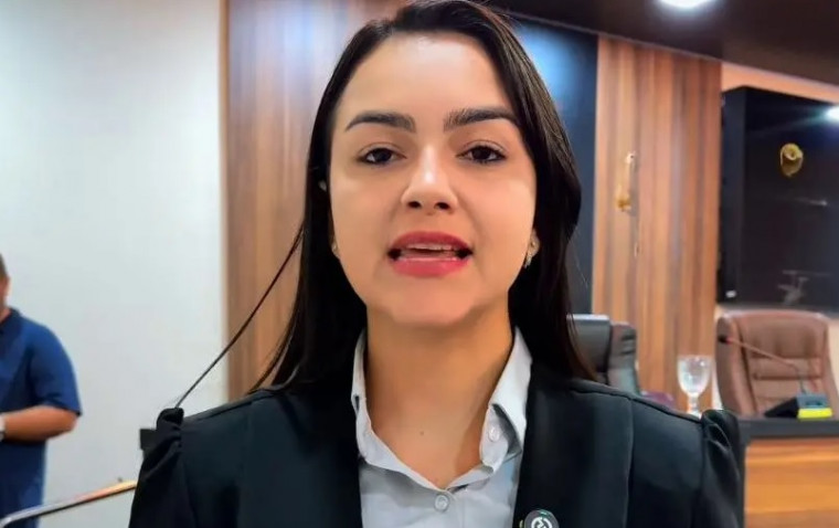 Vereadora Naiara Miranda de Colinas do Tocantins.