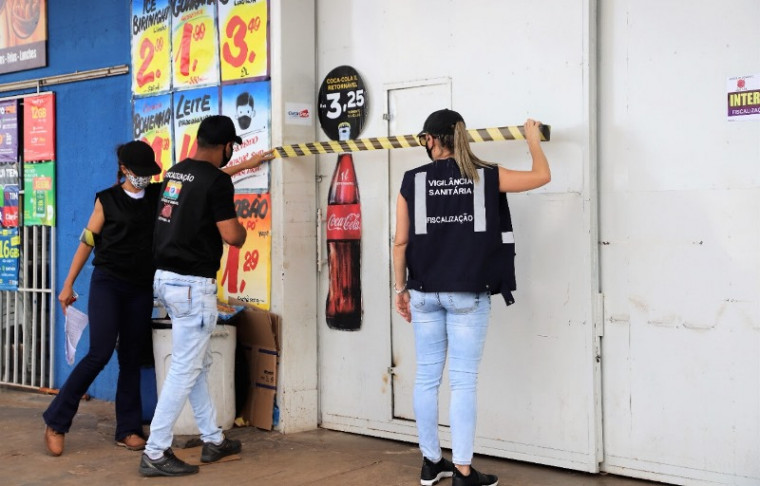 Estabelecimento interditado