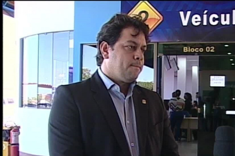 Presidente do Detran, Colemar Câmara.