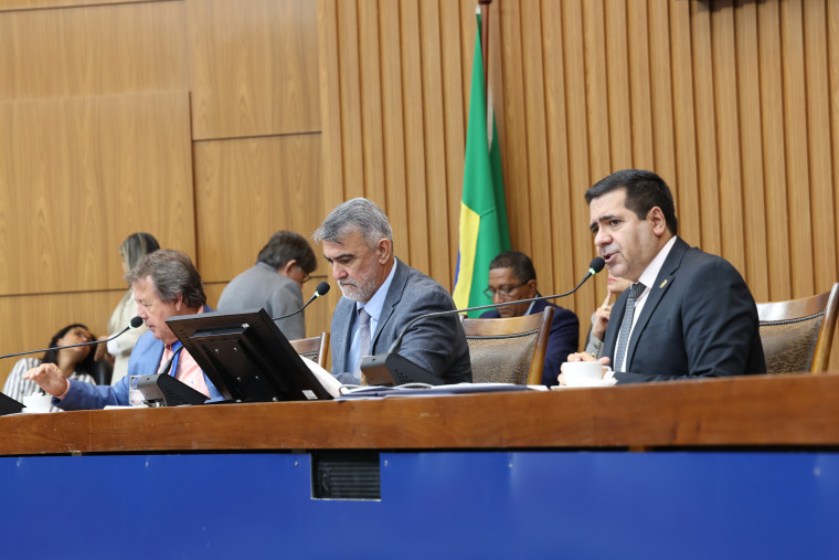 Deputado durante sessão