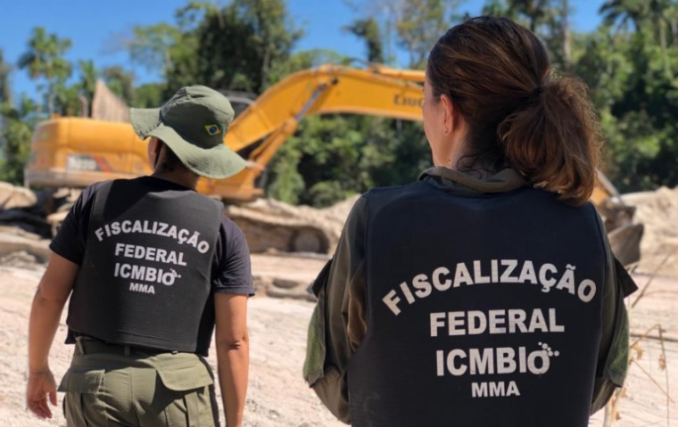 Agentes do ICMBio.