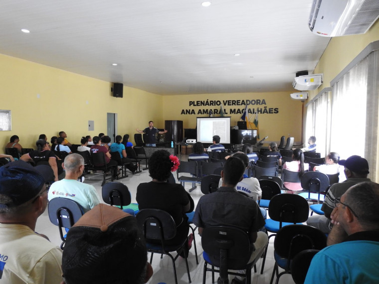 As equipes de saúde do município foram orientados sobre os cuidados de prevenção