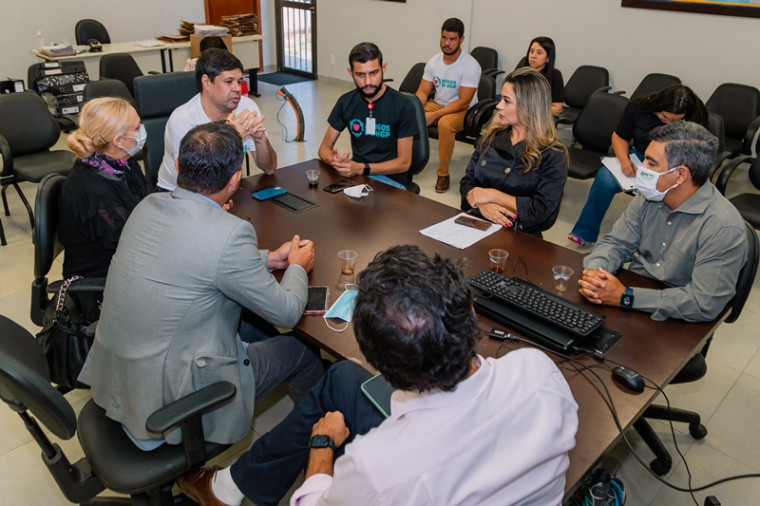 Representantes dos órgãos de controle foram recebidos pela direção do Hospital