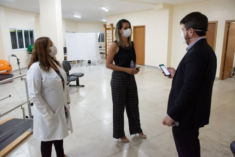 Momento da visita