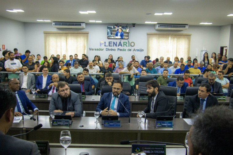Plenário da Câmara Municipal de Araguaína.
