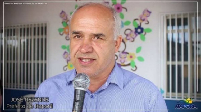 José Rezende está na disputa pela reeleição em Itaporã do Tocantins