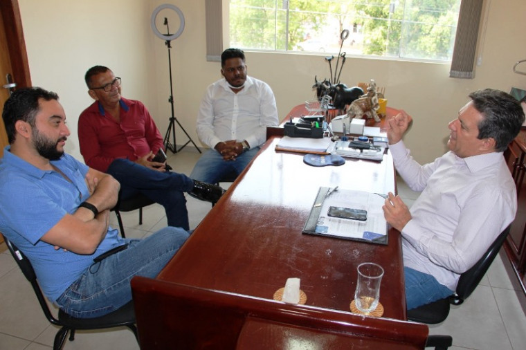 Vereador de Araguaína Ygor Cortez (PV) com Osires Damaso (PSC)