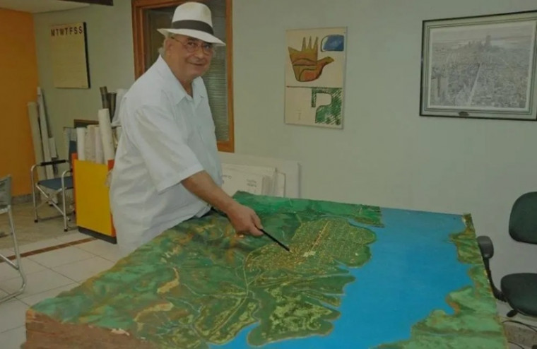 Walfredo Antunes atuou na elaboração do projeto arquitetônico de Palmas